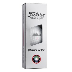 Bóng Golf Titleist Pro V1x Chính Hãng ( 3 bóng )