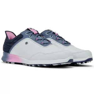 Giày Golf Nữ FootJoy Women's Stratos White/Navy/Pink 90123 Chính Hãng