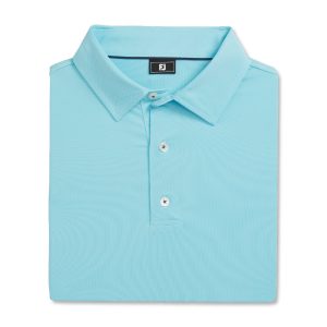 Áo Golf Nam Tay Ngắn FootJoy Tonal Dot Print Lisle Lt. Blue 31486 Chính Hãng