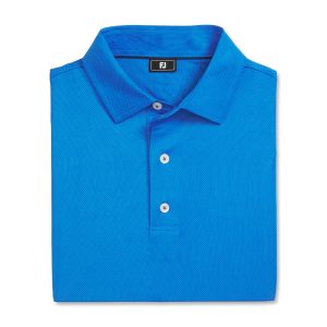 Áo Golf Nam Tay Ngắn FootJoy Tonal Dot Print Lisle Royal 31490 Chính Hãng