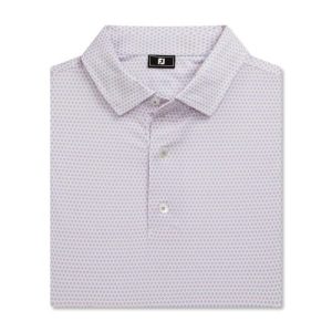 Áo Golf Nam Tay Ngắn FootJoy Stellar Print Lisle White/Pink/Sky 37512 Chính Hãng