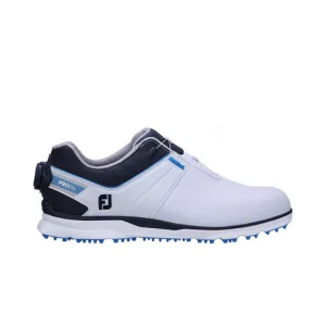 Giày Golf Nam FootJoy Pro|SL BOA White/Navy/Royal Blue 53068 Chính Hãng