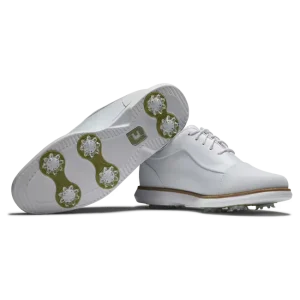 Giày Golf Nữ FootJoy Women's Traditions White/White/White 97910 Chính Hãng