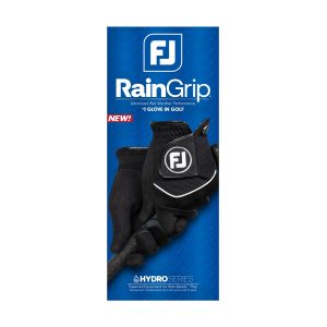 Găng Tay Golf Nam FootJoy RainGrip Left Hand Black New Chính Hãng