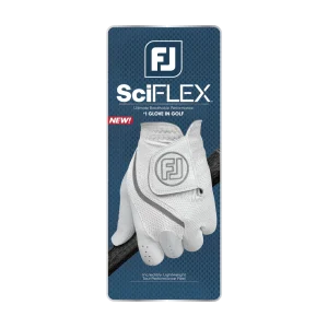 Găng Tay Golf Nam FootJoy SciFlex MAL Left Hand Pearl/White 68212 Chính Hãng