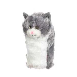 Daphne Cover Đầu Gậy Golf Gray & White Cat Chính Hãng