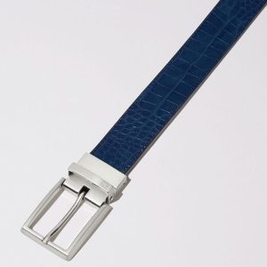 Thắt Lưng Golf Nữ FootJoy Women's Synthetic Golf Belt White/Navy FA23RBT-14N Chính Hãng