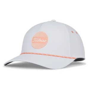 Nón Kết Golf Nữ Titleist Women's Boardwalk Rope White/Peach TH23AWBR-15P Chính Hãng