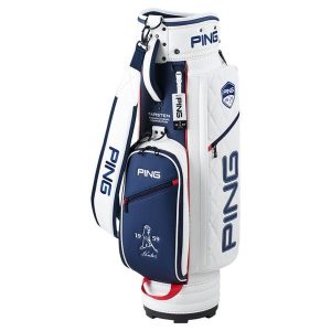 Túi Gậy Golf PING CB-F2401 PU Classic White/Navy BAG37514-01 Chính Hãng