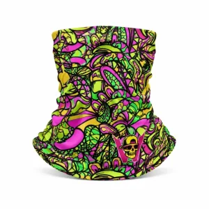 Khăn Ống Chống Nắng Wildside Neon Riot Neck Gaiter Chính Hãng
