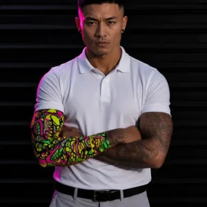 Ống Tay Chống Nắng Golf Wildside Neon Riot UV Sleeves Chính Hãng