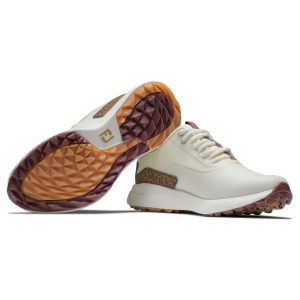 Giày Golf Nữ FootJoy Performa Cream/Beige/Mulberry 99205 Chính Hãng