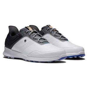 Giày Golf Nam FootJoy CF Stratos Spikeless White/Charcoal/Blue Jay 50072 Chính Hãng