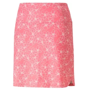Váy Golf Nữ Puma PWRMESH Island Flower Skirt 53750703 Loveable/Bright White Chính Hãng