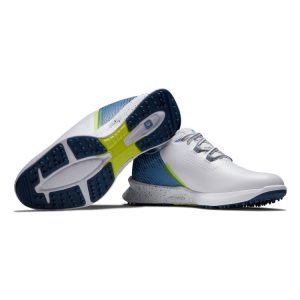 Giày Golf Nam FootJoy Fuel BOA 55446 White/White/Blue Chính Hãng
